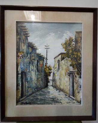 Quadro Roma /Trastevere d. Lungaretta