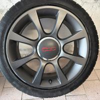 CERCHI IN LEGA 16 POLLICI  FIAT 500 SPORT