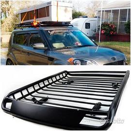 Box Tetto PORTAPACCHI per KIA Portabagagli ACCIAIO