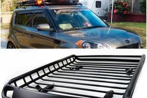 Box Tetto PORTAPACCHI per KIA Portabagagli ACCIAIO