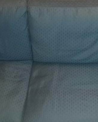 2 divani tre posti in tessuto