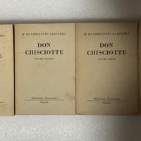 Don Chisciotte, Cervantes, 4 volumi BUR,1957