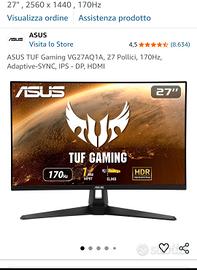 monitor ASUS TUF Gaming VG27AQ1A