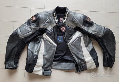 Tuta moto in pelle divisibile Suomy 