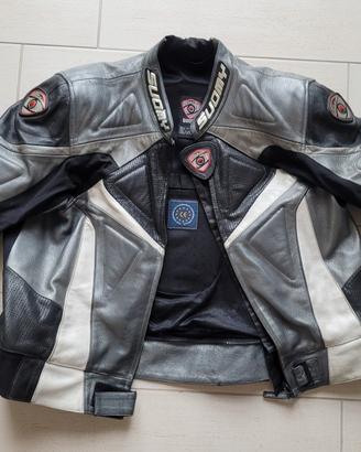 Tuta moto in pelle divisibile Suomy 