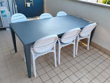 Tavolo marca Vermobil color antracite