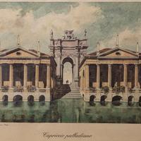 Quadro1 Toni Vedù 'Capriccio Palladiano'