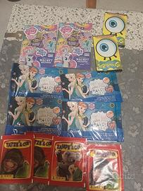 lotto 12 bustine figurine miste