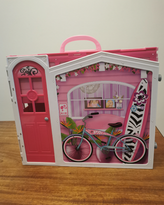 Casa barbie valigia