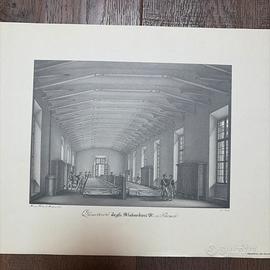 Parma.Riprod. litogr. Quartiere Alabardieri Ducali