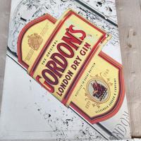 Quadro pubblicitario Gordon's London dry Gin