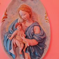 Madonna in ceramica capodimonte