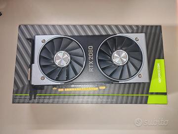 Nvidia GeForce RTX 2060 Founder Edition - Perfetta