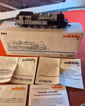 Marklin H0 Locomotiva A Vapore T18 83307