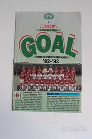 GOAL CALENDARIO 1992-1993 TV SORRISI E CANZONI VIN