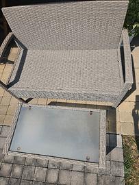 salottino da esterno 