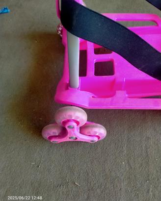 porta cartella a rotelle