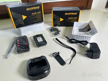 2x Baofeng UV-10R walkie talkie 10W Dual Band