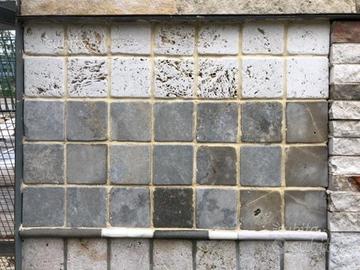 Mattoni di pietra trattata cm 10x10