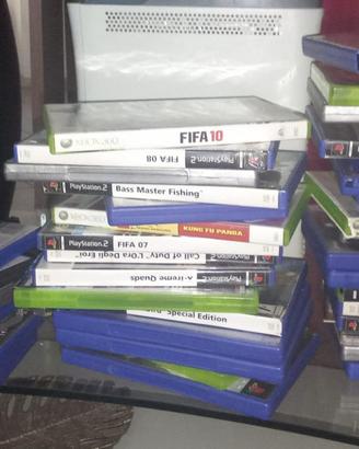 Play station 2 e xbox360 e tanti giochi
