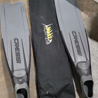Cressi Gara Modular Boost Fins Green, Pinna Lunga 