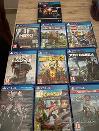 10 giochi playstation 4 