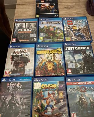10 giochi playstation 4 