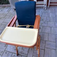 Seggiolone in legno foppapedretti