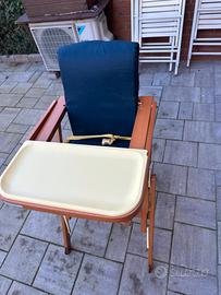 Seggiolone in legno foppapedretti