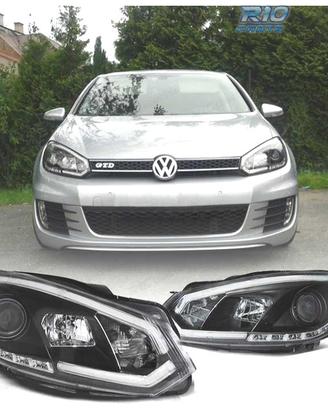 FARI VOLKSWAGEN VW GOLF 6 08-12 LUCE A TUBO DRL FO