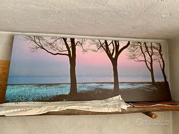 Quadro stampa alberi