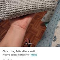 pochette clutch uncinetto