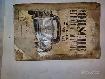 manuale officina, PORSCHE tipo 356 d'epoca