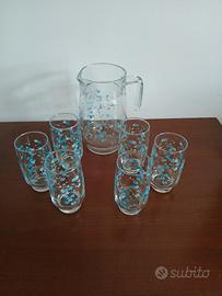 set arcopal bicchieri piu brocca