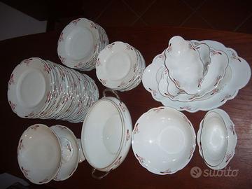 Servizio porcellana cecoslovacco MZ - 1930 - 69 pz