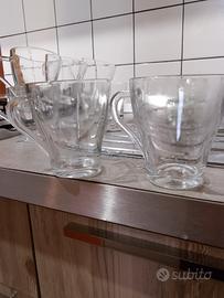 Tazze vetro