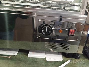 vetrina calda da banco