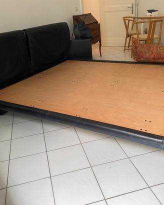 Letto matrimoniale frau in pelle
