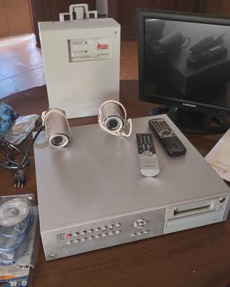 Kit videosorveglianza completo  8 canali 