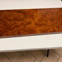 12 mensole rivestite in radica