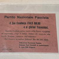 Volantino Partito Nazionale Fascista