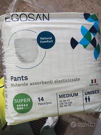 Mutande assorbenti elasticizzate