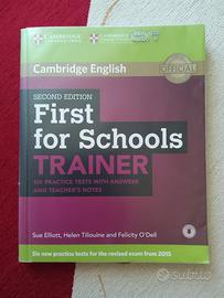 Libro B2 First for schools trainer (Cambridge)