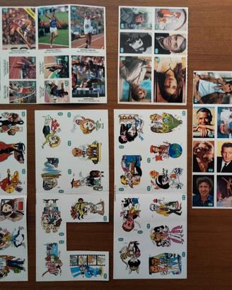 Lotto figurine TV Sorrisi e Canzoni Panini 1980 90