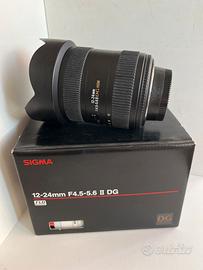 Obiettivo Sigma 12-24mm f/4.5-5.6