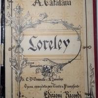 LORELEY - ALFREDO CATALANI -ED. RICORDI PRIMI 1900
