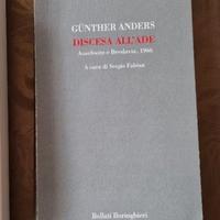 Libro Discesa all'Ade di Günther Anders