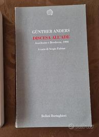 Libro Discesa all'Ade di Günther Anders