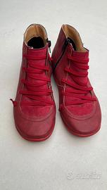 Scarpe polacchine rosse Abbigliamento e Accessori In vendita a Varese