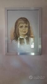 QUADRO BAMBINA CHE PIANGE